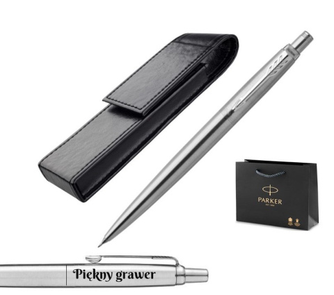 Długopis Parker Jotter Stalowy CT Parker Jotter Grawer